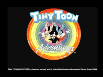 Tiny Toon Adventures - Toonenstein - Dare to Scare! (US) screen shot title